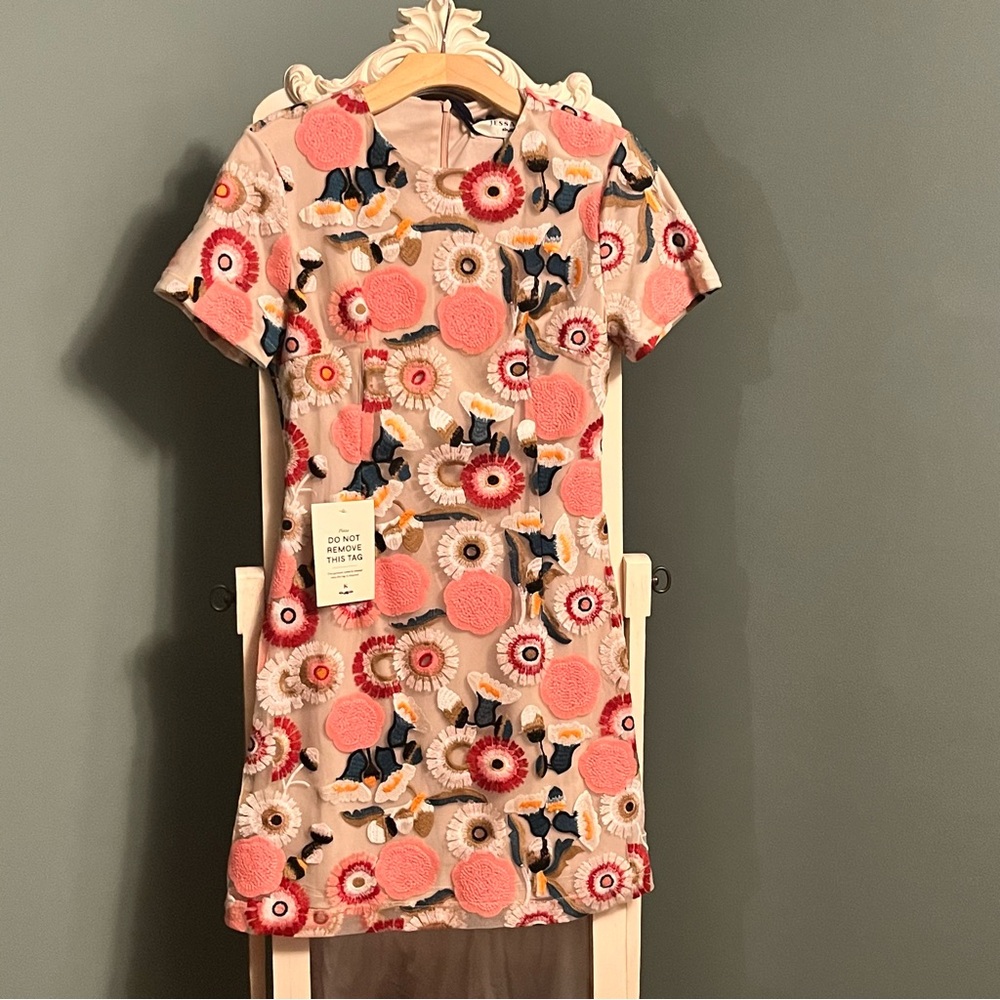 JessaKae Floral Short Sleeve Dress